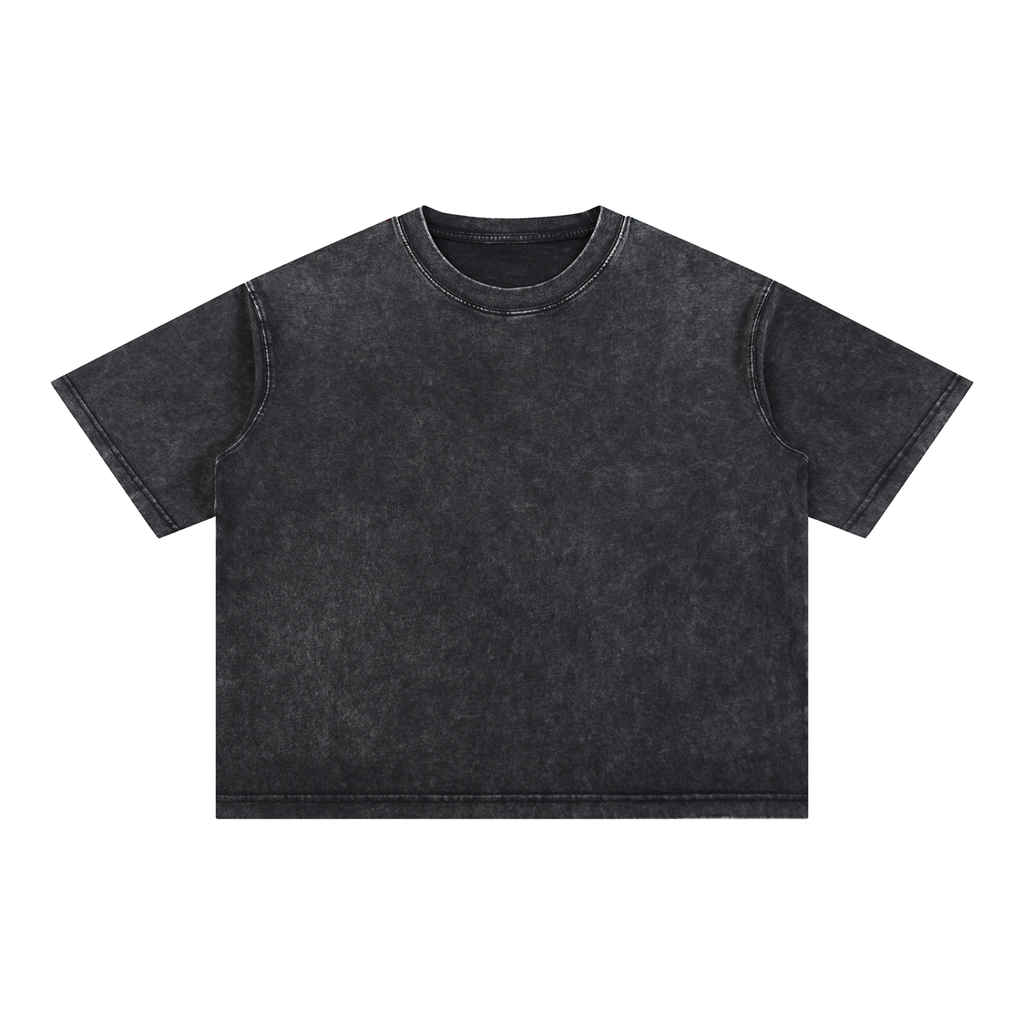 Sponsored by God - Mineral Wash Boxy Cotton T-Shirt